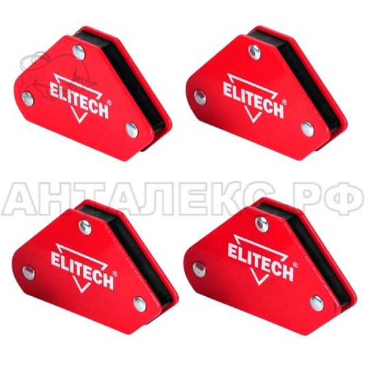 Уголок магнитный ELITECH 0606.017900, угол удержания 45,90,135 градусов до 5 кг