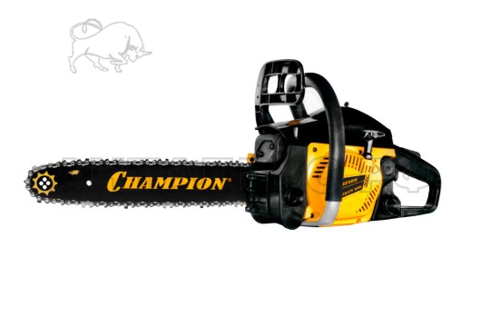 Бензопила CHAMPION 240-16"-3/8-1,3-56 (1,7кВт 39,6см?  легкий старт 4,3кг), АКЦИЯ + ПОДАРОК