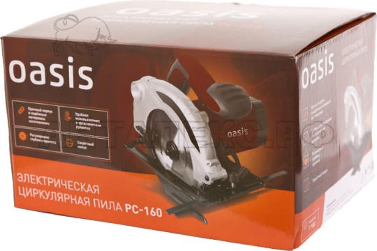 Электрическая циркулярная пила Oasis PC-160