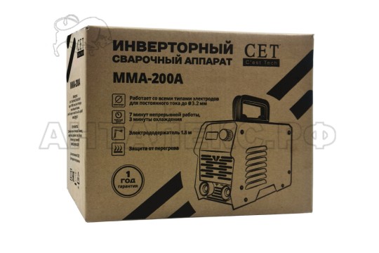Сварочный  инвертор NUMBER ONE  CET MMA 200A