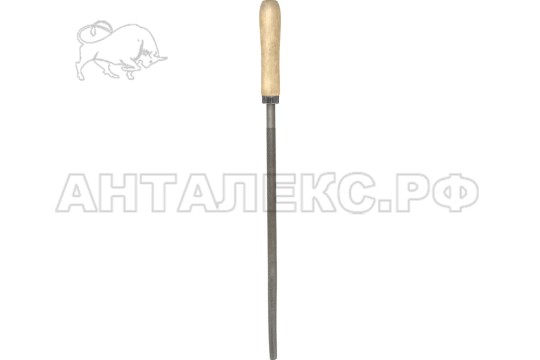 Напильник круглый  300 мм, №2, дерев. ручка, (шт.)