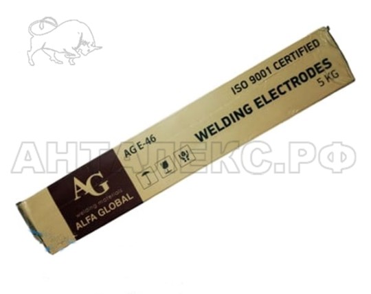 Электроды AG E-46 PREMIUM  d=3.2*350 мм, (1 упак/5.0 кг)