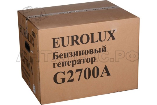 Бензогенератор G2700A Еurolux 64/1/36