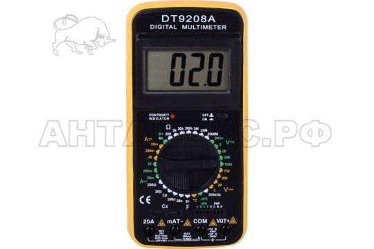 Мультиметр ТЕК,, DT 9208A, 61/10/507
