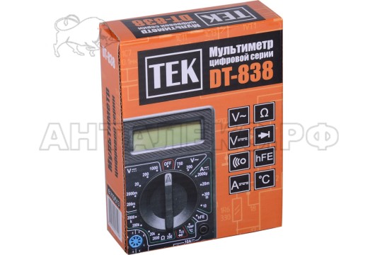 Мультиметр DT 838, 61/10/513