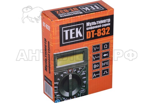Мультиметр DT 832, 61/10/512