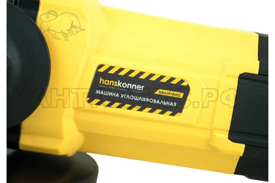 Машина углошлифовальная Hanskonner HAG16180EC 180 мм, 2000 Вт, КОНСТ. ЭЛЕКТРОНИКА