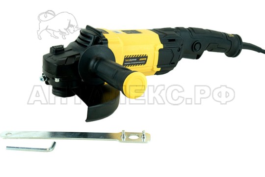 Машина углошлифовальная Hanskonner HAG16180EC 180 мм, 2000 Вт, КОНСТ. ЭЛЕКТРОНИКА