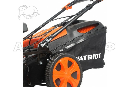 Газонокосилка бензиновая PATRIOT PT 52LS, 200сс, 6,5л.с., 51см, 60л. трав., метал. дека, привод