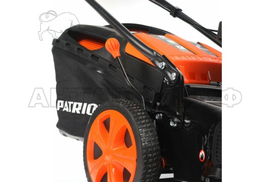 Газонокосилка бензиновая PATRIOT PT 52LS, 200сс, 6,5л.с., 51см, 60л. трав., метал. дека, привод