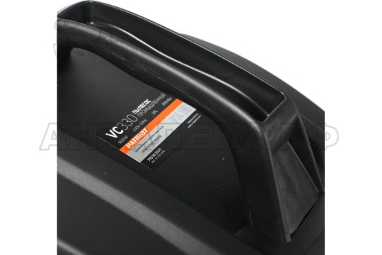 Пылесос промышленный PATRIOT VC 330, нержавеющий бак, HEPA-фильтр, розетка