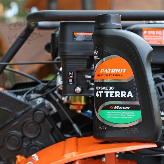 Масло минеральное PATRIOT G-Motion HD SAE 30 4Т TERRA 1л