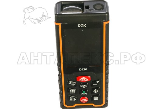 Лазерный дальномер-рулетка RGK D-120