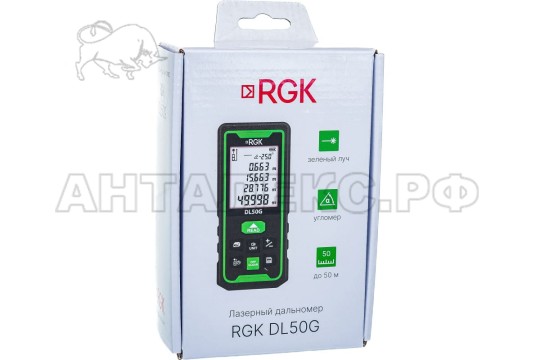 Лазерный дальномер-рулетка RGK DL-50G