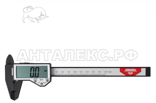Электронный штангенциркуль AMO SLP-150, пластиковый 150 мм
