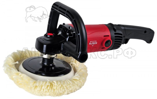 ПШМ Elitech 1418Э 1400Вт,M14,ф180мм,690-3800обмин,3.4кг,кор,пл.пуск,эл.(E2213.016.00)  E2213.016.00