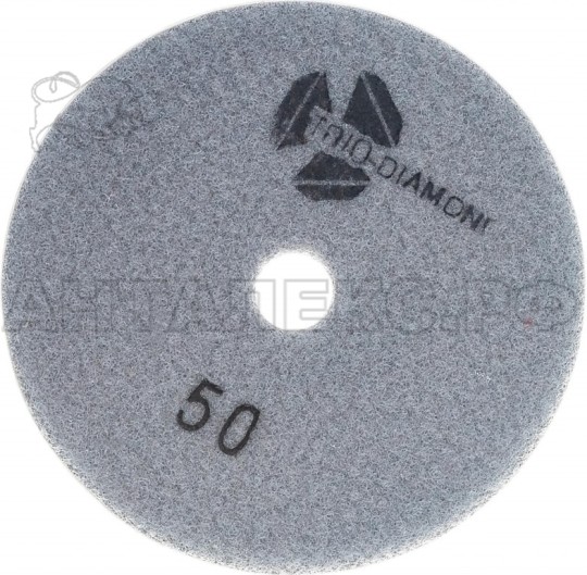 Гибкие шлиф.круги алмазные TrioDiamond, "Черепашка" d125 №50