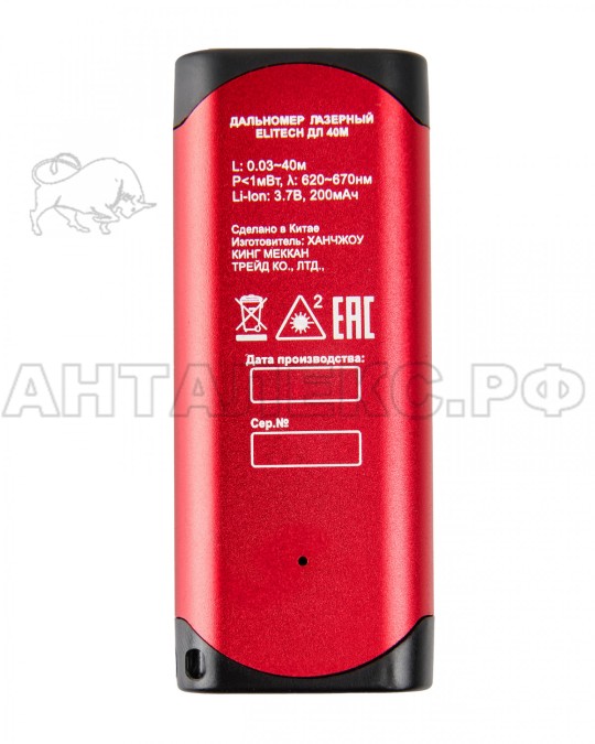 Дальномер ДЛ 40М Elitech,  код 204766