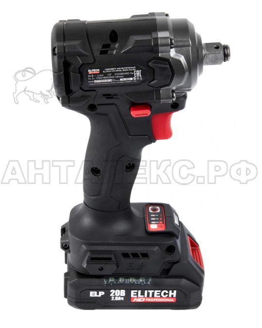 Гайковёрт аккумуляторный ELITECH HD CW 2004SL (E2201.056.01), код  205737
