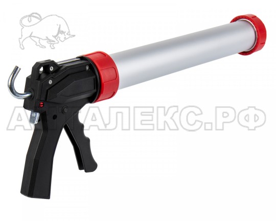 Пистолет для герметика ELITECH 710402 закрытый.Усилие 135 кг,код 207211