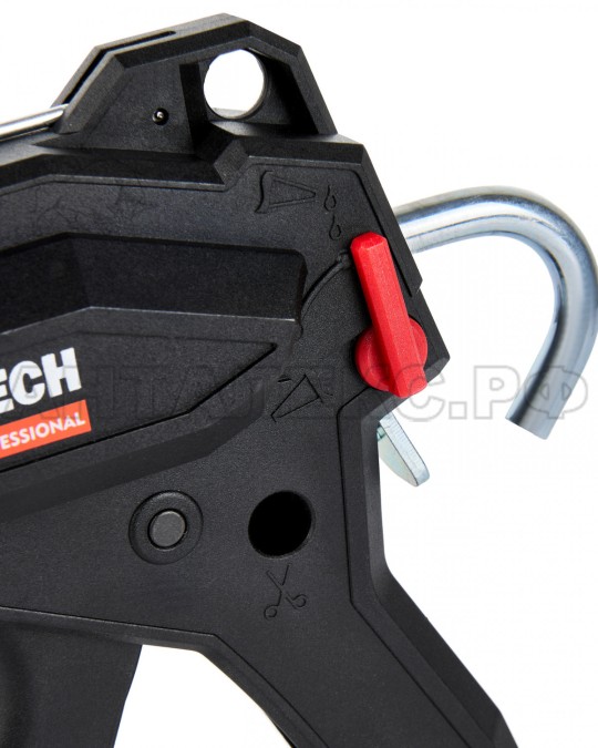 Пистолет для герметика ELITECH 710402 закрытый.Усилие 135 кг,код 207211