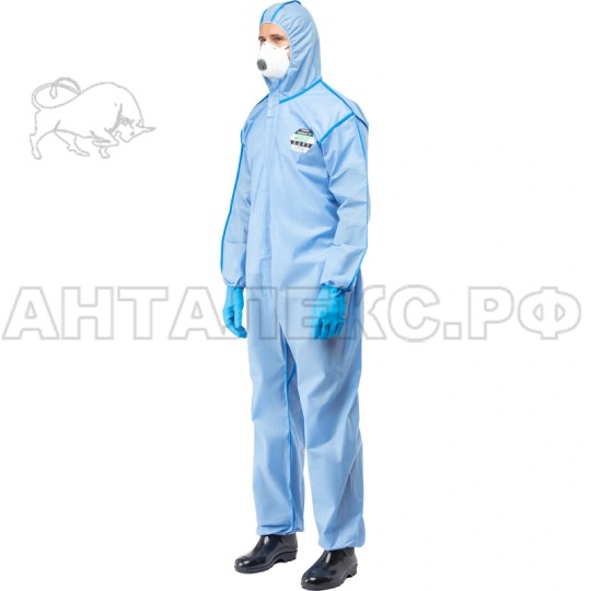 Защитный комбинезон Lakeland SafeGard76 (Blue SMMS ) ESB428-XL голубой