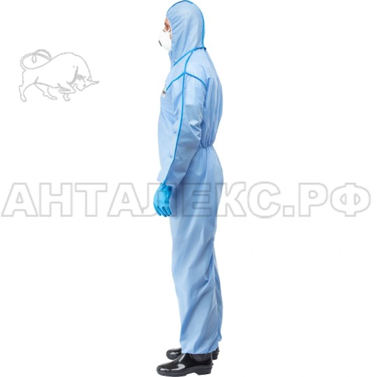 Защитный комбинезон Lakeland SafeGard76 (Blue SMMS ) ESB428-XL голубой