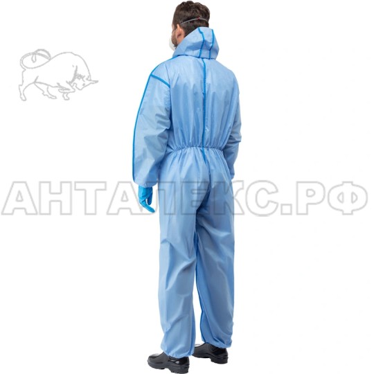 Защитный комбинезон Lakeland SafeGard76 (Blue SMMS ) ESB428-XL голубой