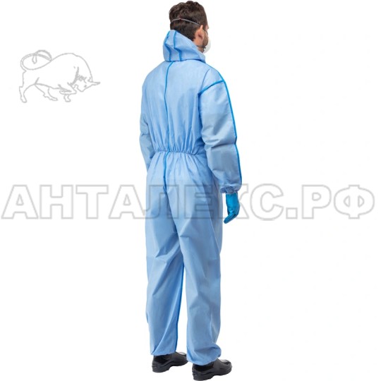 Защитный комбинезон Lakeland SafeGard76 (Blue SMMS ) ESB428-XL голубой