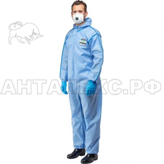 Защитный комбинезон Lakeland SafeGard76 (Blue SMMS ) ESB428-XL голубой
