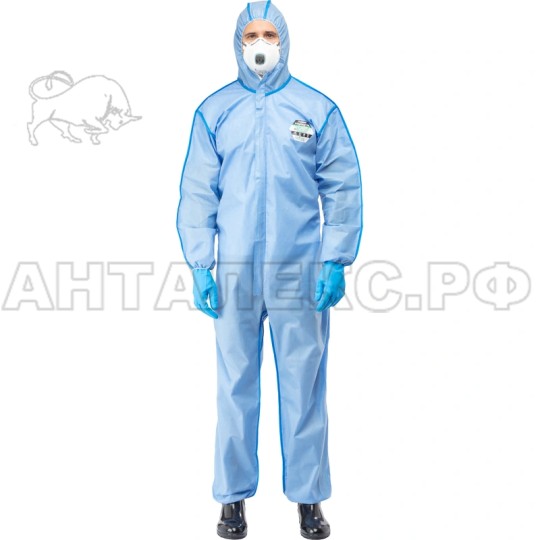 Защитный комбинезон Lakeland SafeGard76 (Blue SMMS ) ESB428-XL голубой
