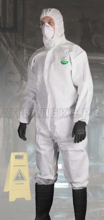Защитный комбинезон Lakeland SafeGard76 (White SMMS ) ES428-XL белый