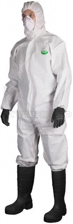 Защитный комбинезон Lakeland SafeGard76 (White SMMS ) ES428-XL белый