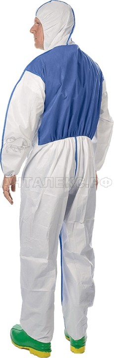 Защитный комбинезон Lakeland MicroMax NS Cool Suit EMNC428-XL бел/син