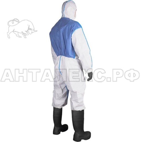 Защитный комбинезон Lakeland MicroMax NS Cool Suit EMNC428-XL бел/син