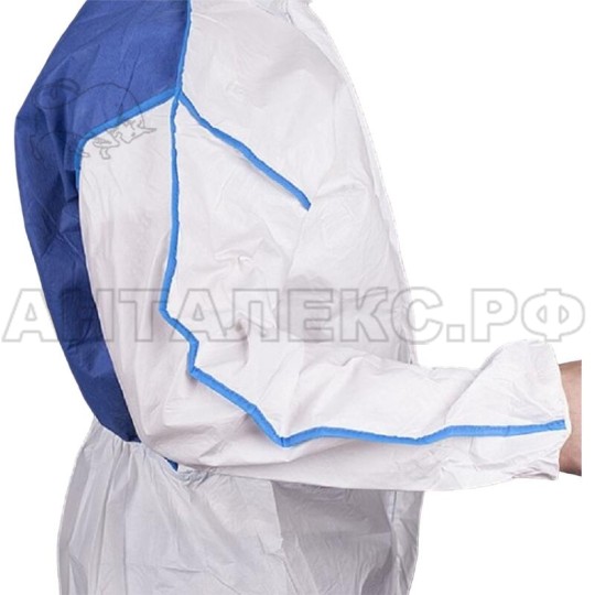 Защитный комбинезон Lakeland MicroMax NS Cool Suit EMNC428-XL бел/син