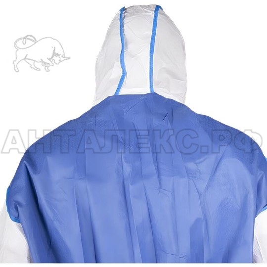 Защитный комбинезон Lakeland MicroMax NS Cool Suit EMNC428-XL бел/син