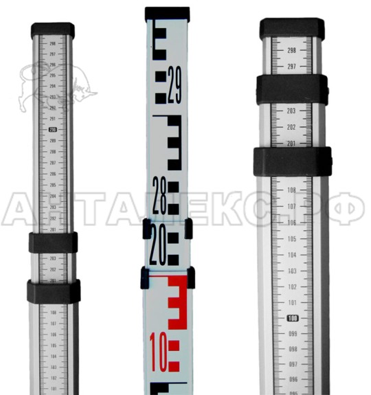 Рейка нивелирная телескопическая ADA STAFF3 (TN13)