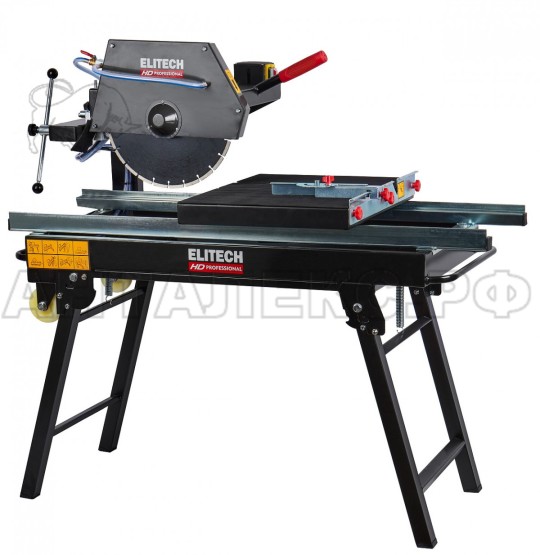 Станок камнерезный Elitech SCM 2235F09 (E2008.009.00), 2000Вт,2800об/м,диск-ф350х25.4мм, код 207395