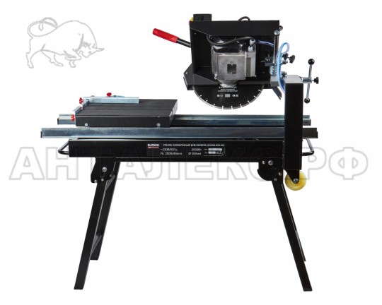 Станок камнерезный Elitech SCM 2235F09 (E2008.009.00), 2000Вт,2800об/м,диск-ф350х25.4мм, код 207395