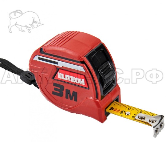 Рулетка Elitech 310202, 3мх16мм, код 207187