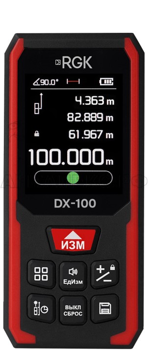 Лазерный дальномер RGK DX-100