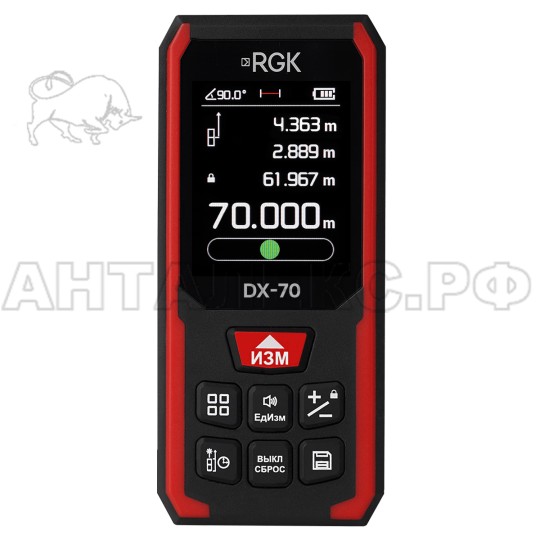 Лазерный дальномер RGK DX-70