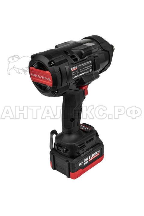 Гайковёрт аккумуляторный ELITECH HD CW 2016BL (E2201.075.02), код 214180