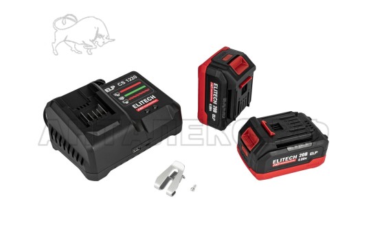 Гайковёрт аккумуляторный ELITECH HD CW 2016BL (E2201.075.02), код 214180
