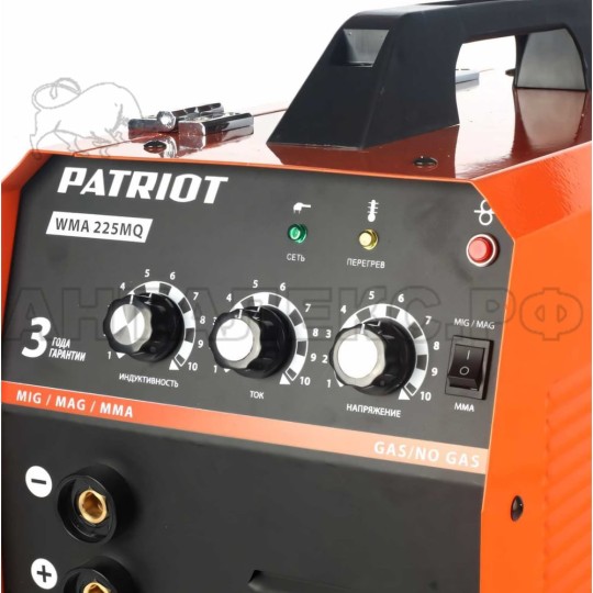 Сварочный аппарат PATRIOT WMA 225MQ 605301755