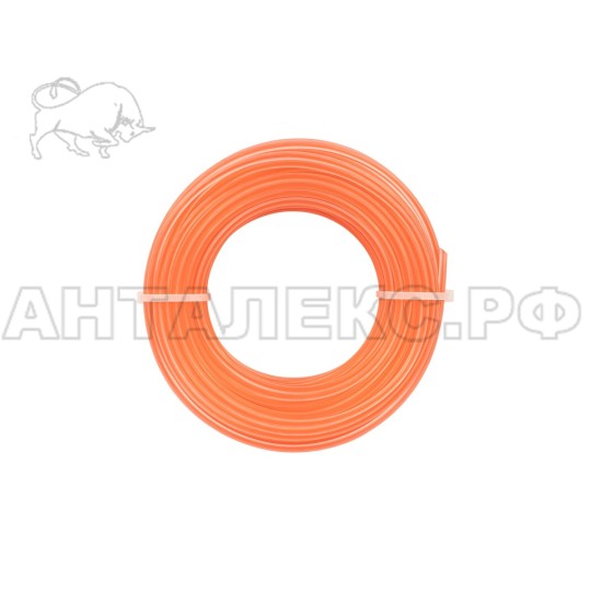 Корд для триммера Elitech 0809.031900, 2.7мм,15м,круг/сердечн,BASF,блистер, код 216279