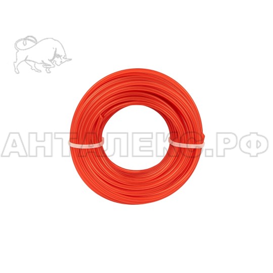 Корд для триммера Elitech 0809.031400, 2.4мм,15м,круг,BASF,блистер, код 216274