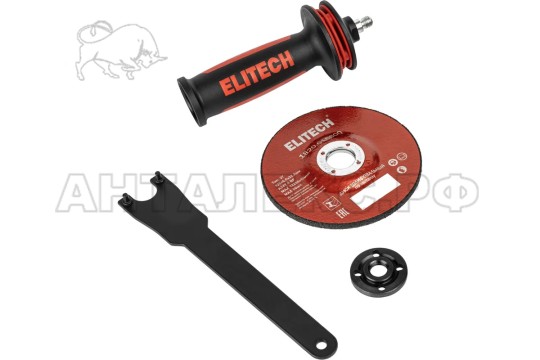 УШМ акб. Elitech HD CAG 2012BL (E2213.074.00), ф125мм,20В,б/щет,без АКБ и ЗУ, код 210314