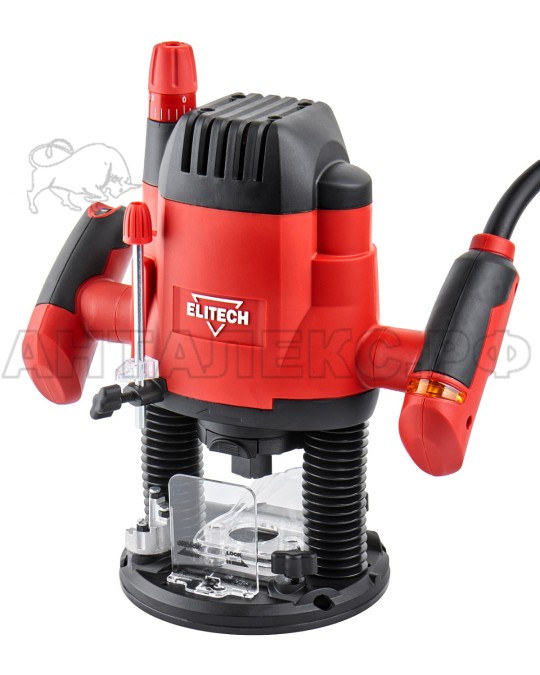 Фрезер Elitech Ф 1800Э (E2212.005.00), 1800Вт,11000-25000обм,ход-55мм, код 207358
